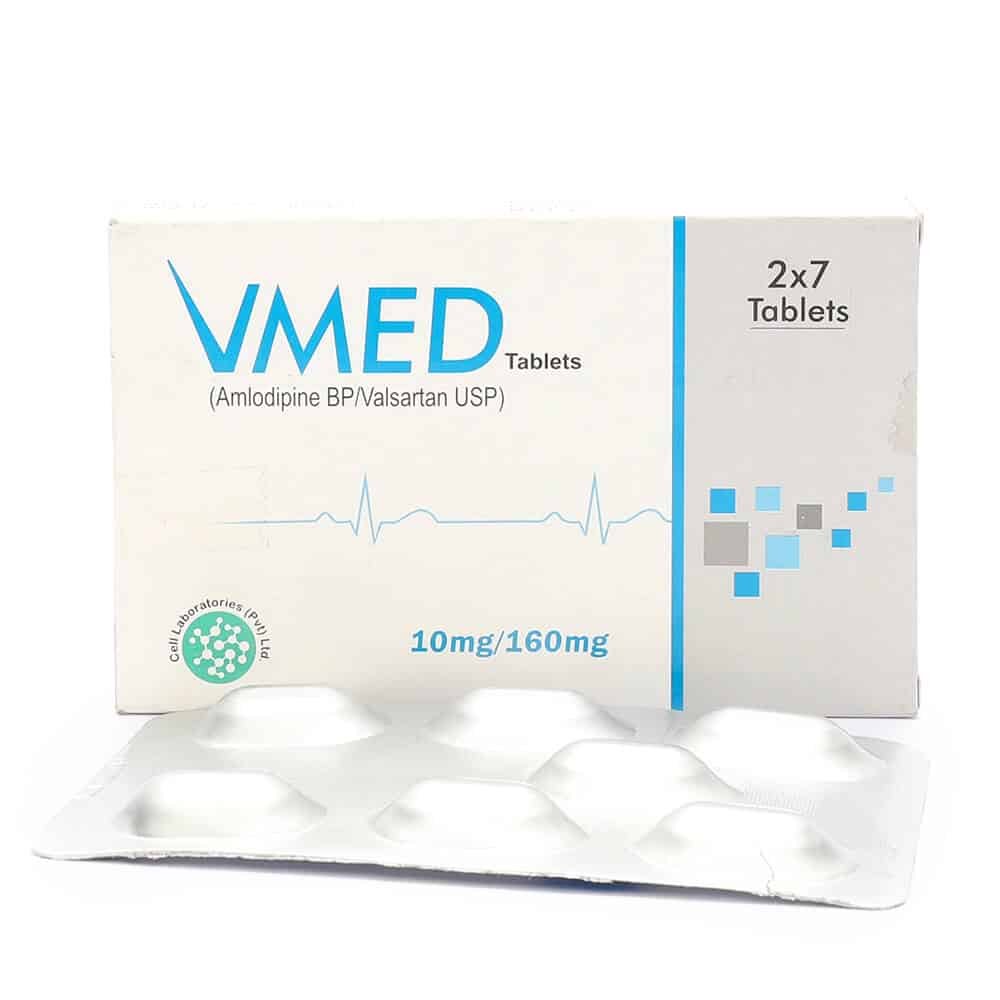Vmed 10/160mg Tablets