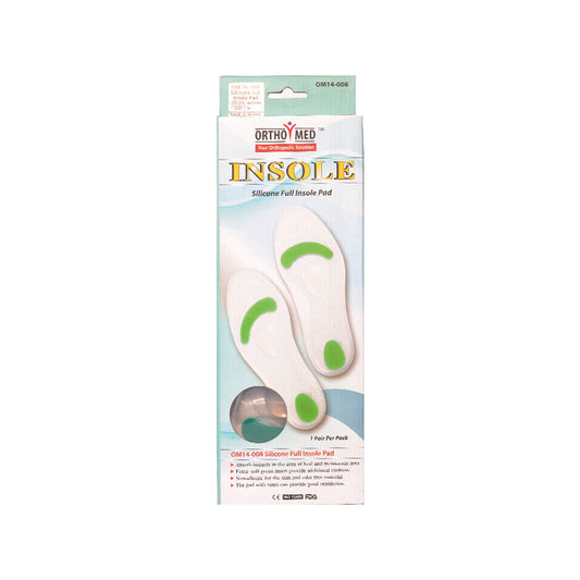 Orthomed Insole Pad Full Silicone (XXL,XL,L,M,S)