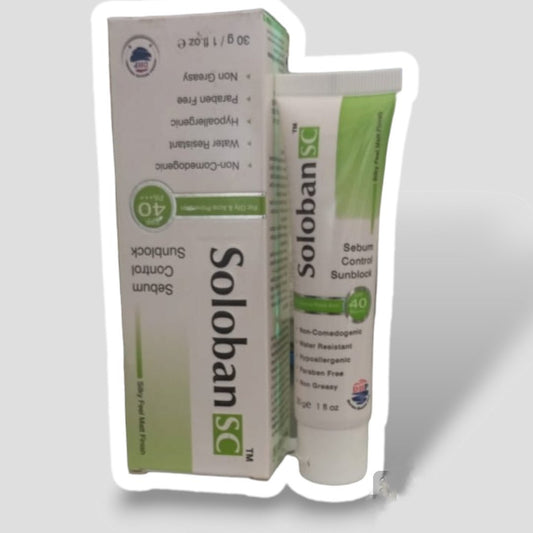 Soloban Spf 40 Gel