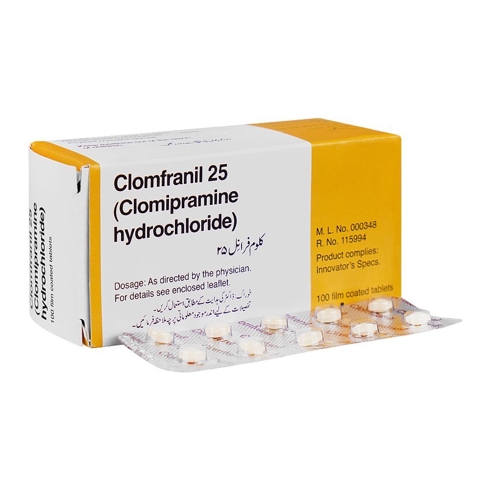 Clomfranil 25mg Tablets