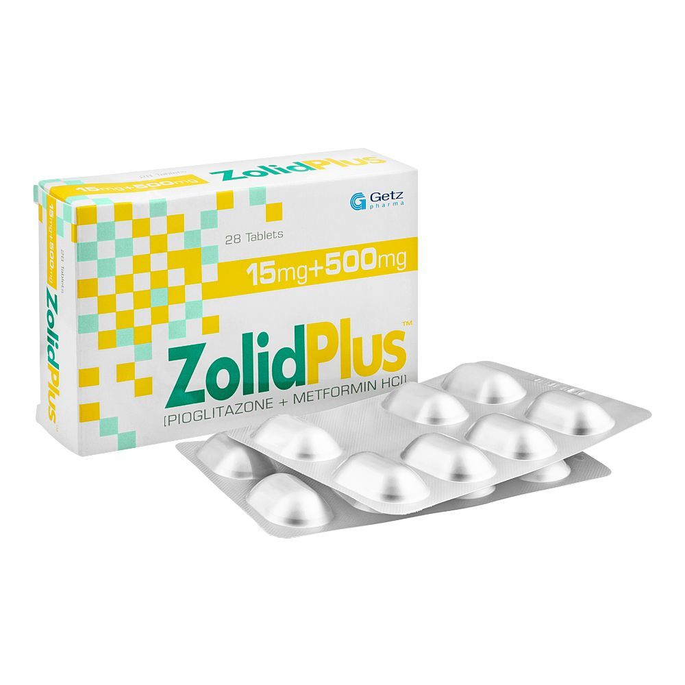 Zolid Plus 15/500mg Tablets