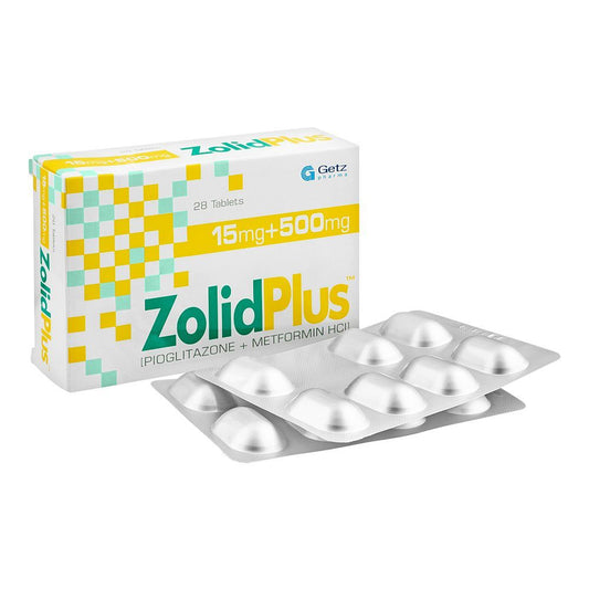 Zolid Plus 15/500mg Tablets