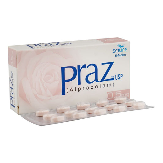 Praz 0.5mg Tablets