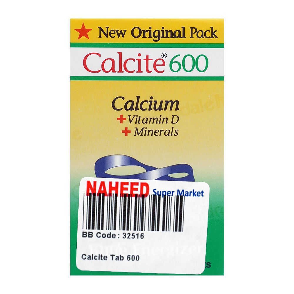 Calcite 600 Tablets (15s)
