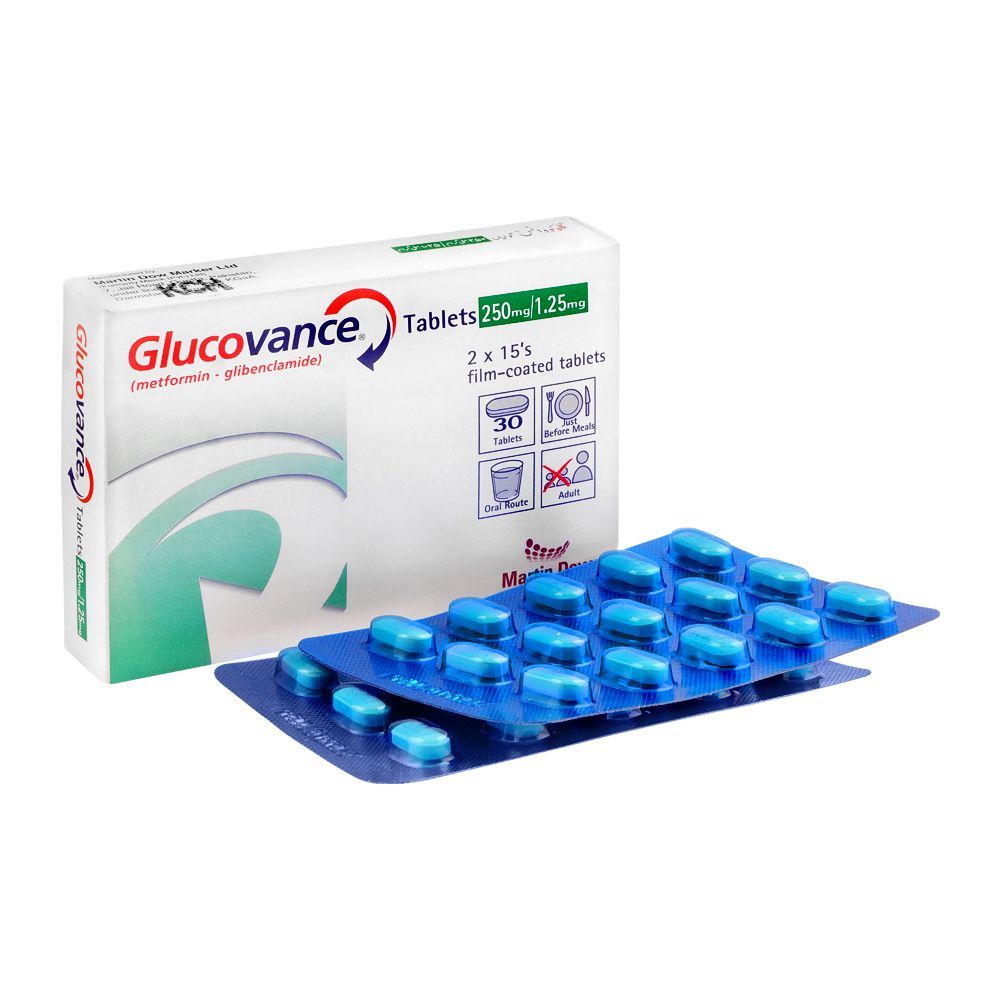 Glucovance 250/1.25mg Tablets