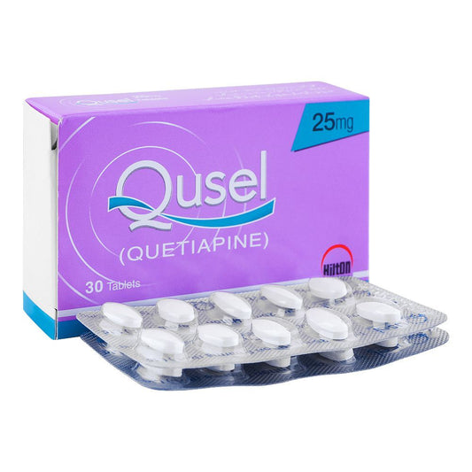 Qusel 25mg Tablets