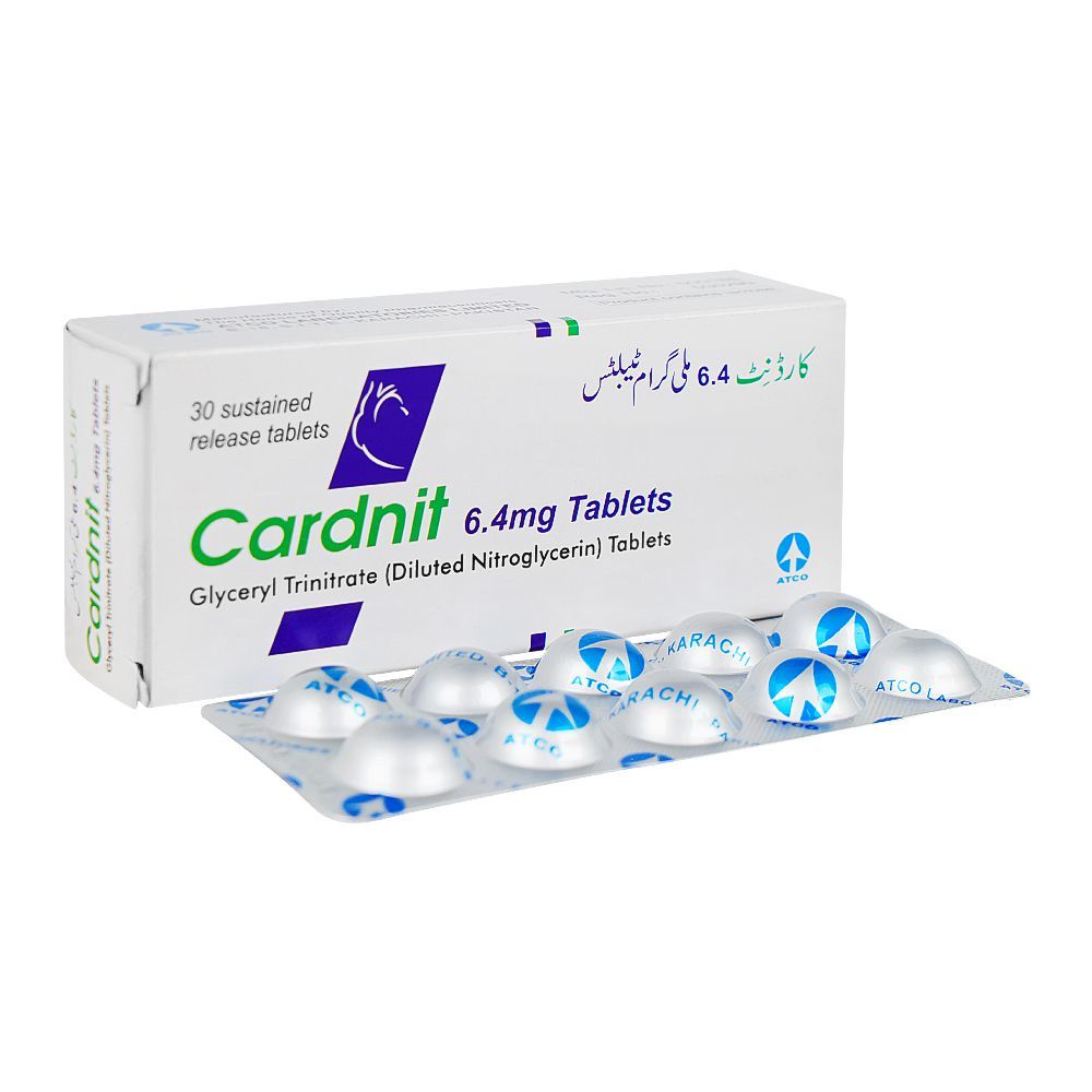 Cardnit 6.4mg Tablets