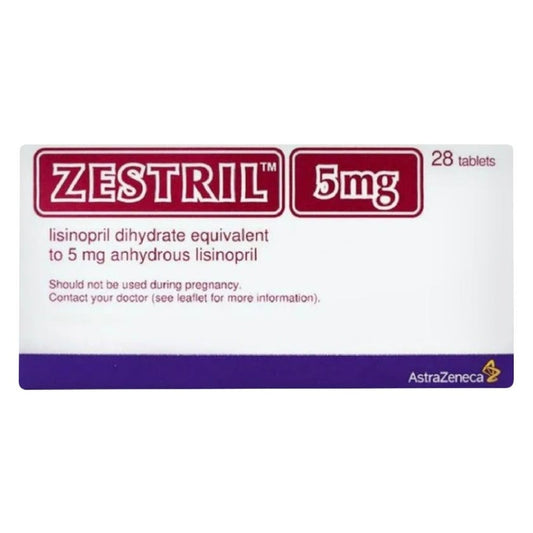 Zestril 5mg Tablets (28s)