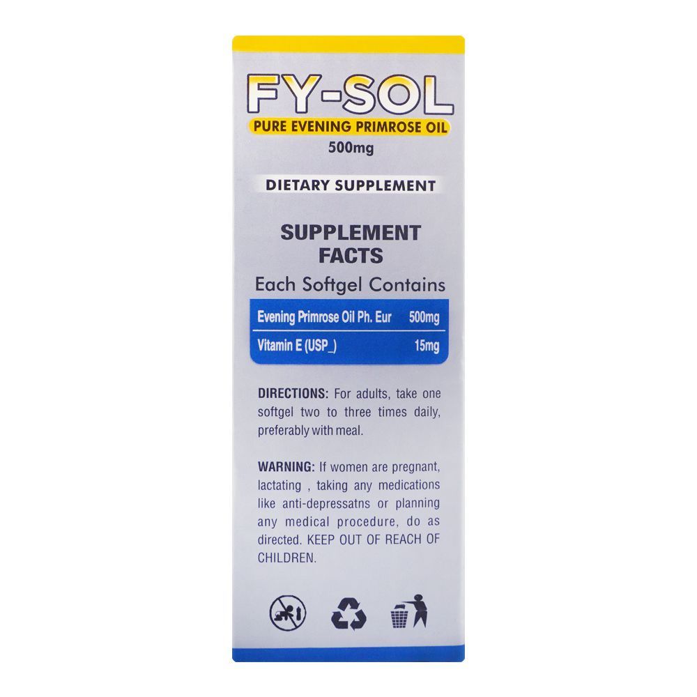 FY Sol Softgel 500mg Capsules