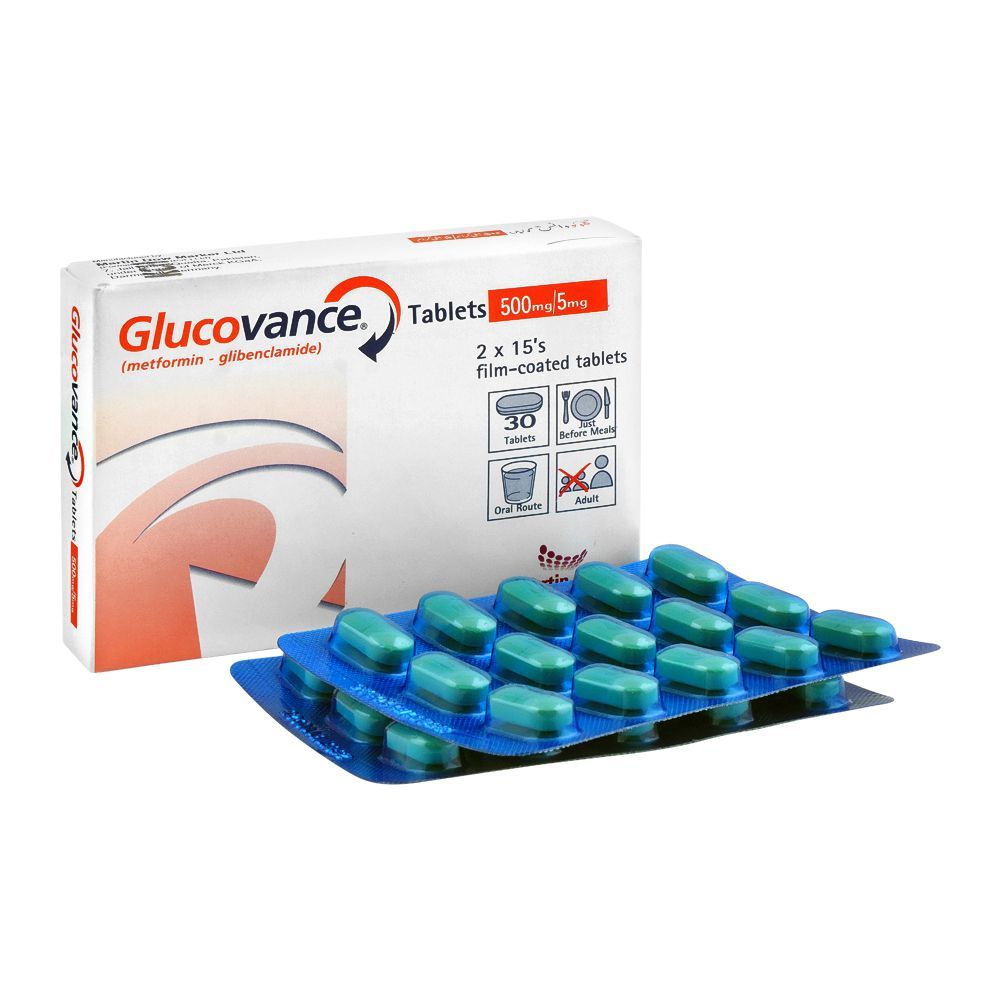 Glucovance 500/5mg Tablets