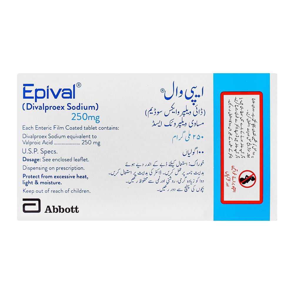 Epival 250mg Tablets