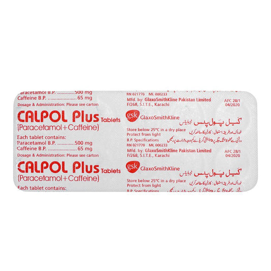 Calpol Plus Tablets