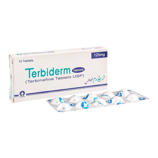 Terbiderm 125mg Tablets