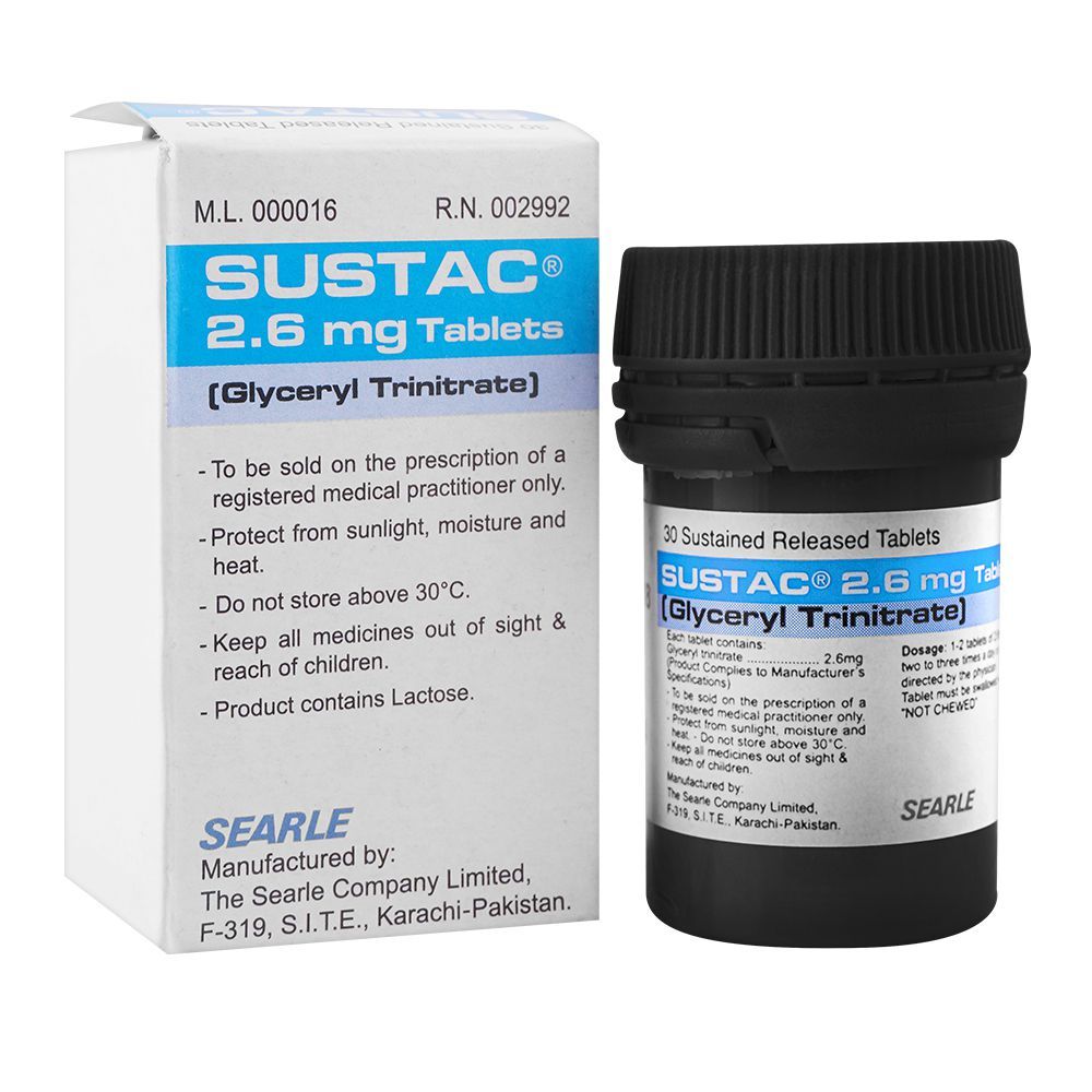 Sustac 2.6mg Tablets