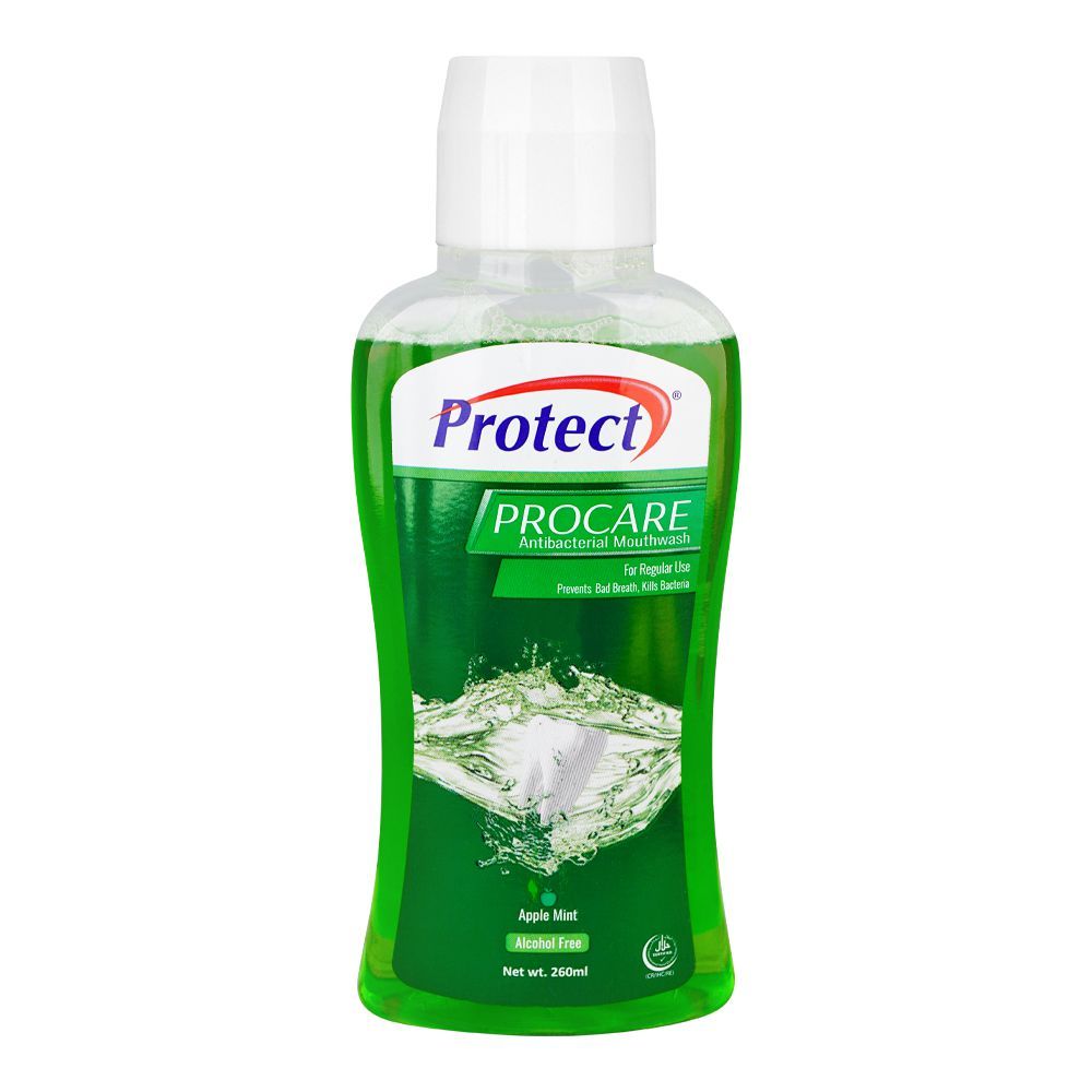 Protect Mouth Wash Green 260ml