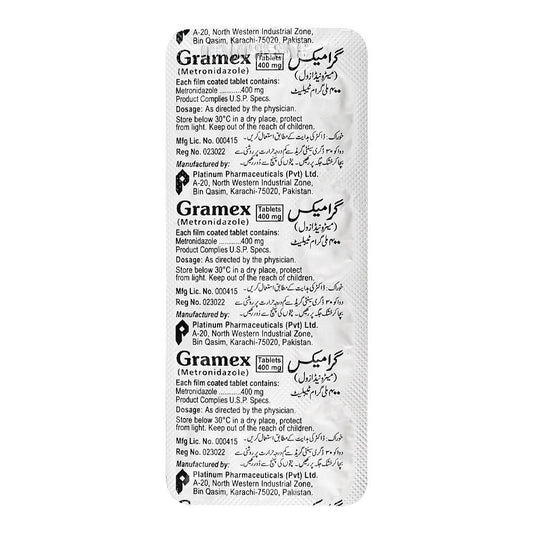 Gramex 400mg Tablets