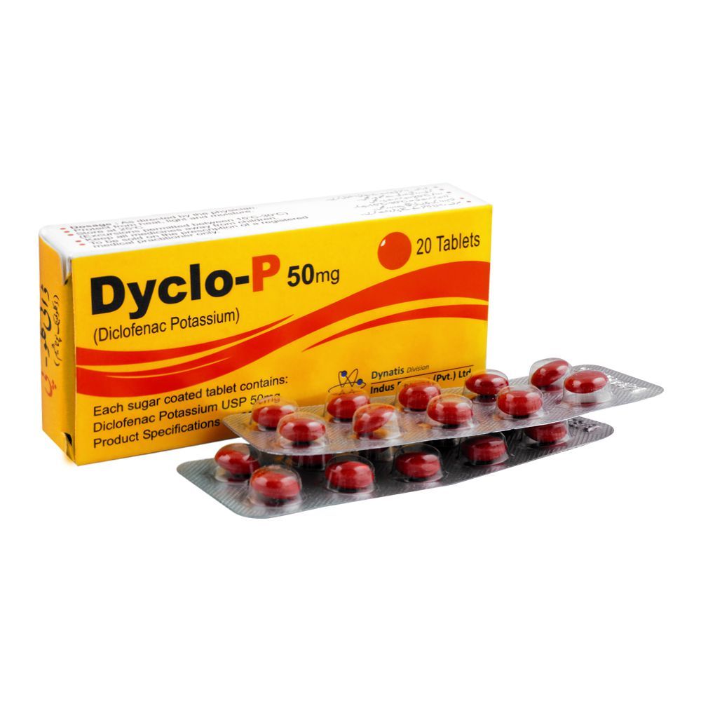 Dyclo P Stk 50mg Tablets