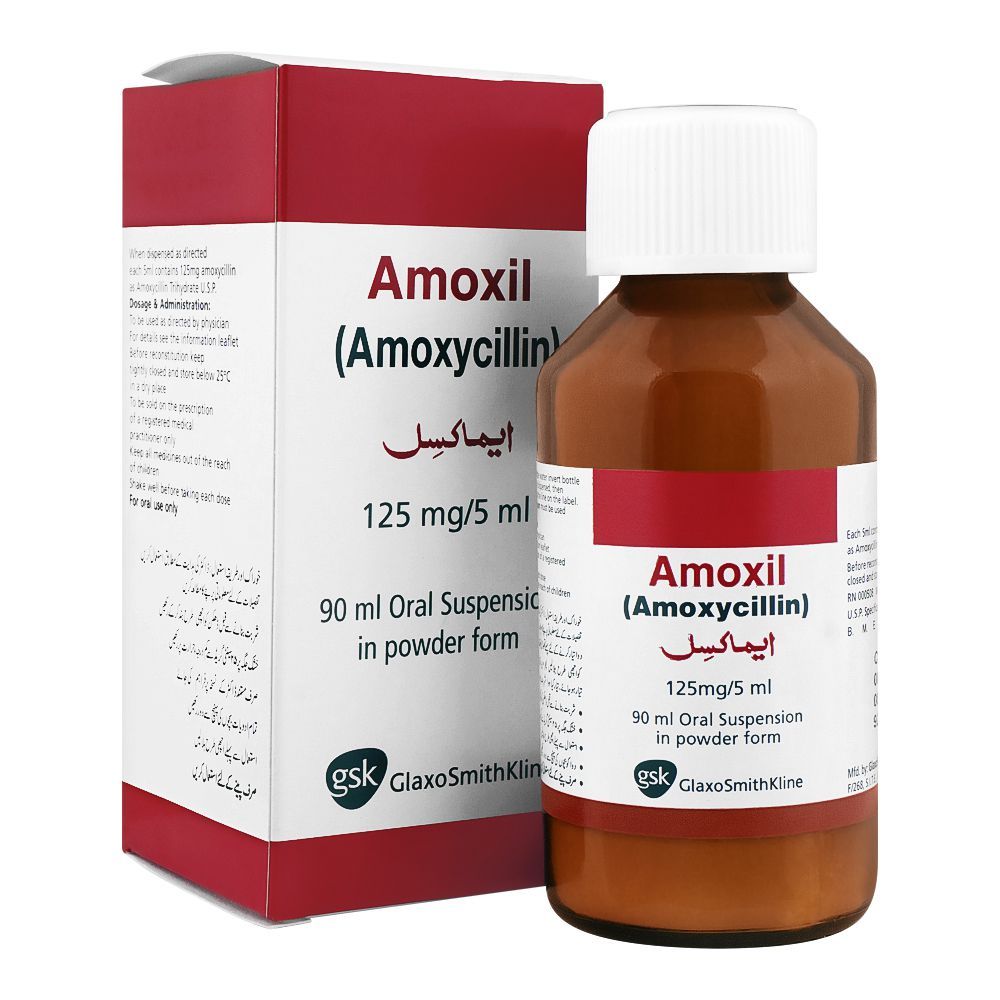 Amoxil 125mg 90ml Syrup