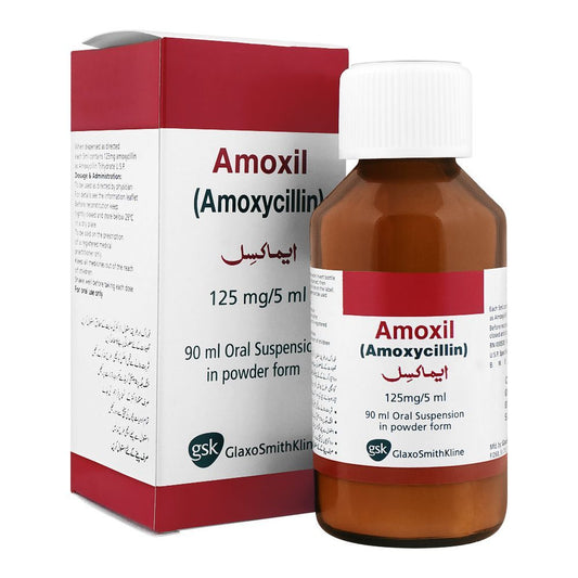 Amoxil 125mg 90ml Syrup