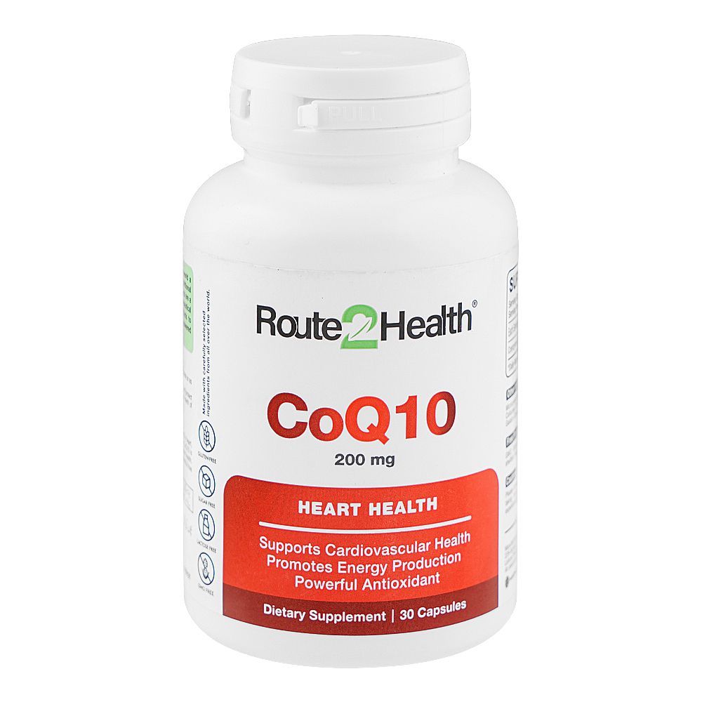 Route 2 Health COQ10 Capsuels 200mg