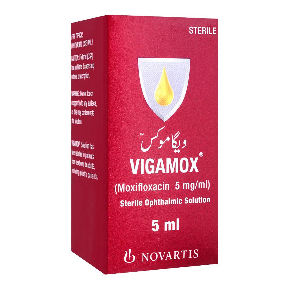 Vigamox 0.5% Eye Drops