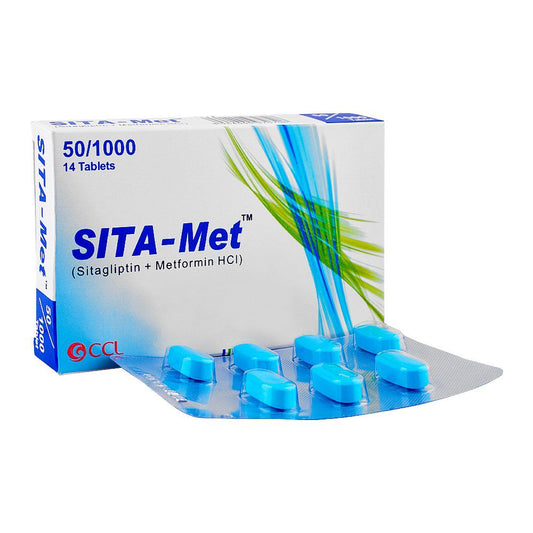 Sita Met / 1000mg 50mg Tablets