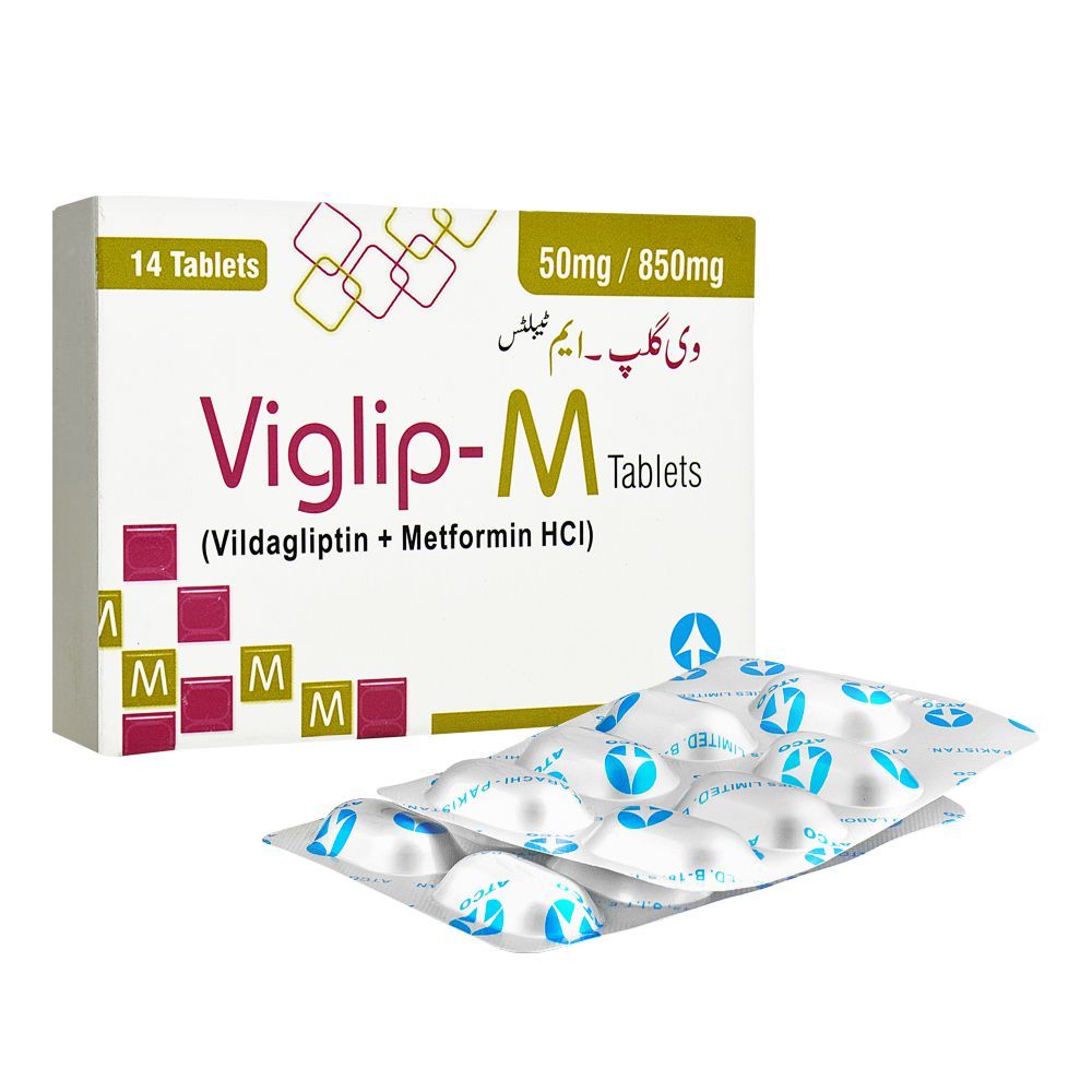 VIGLIP-M / 50mg 850mg Tablets