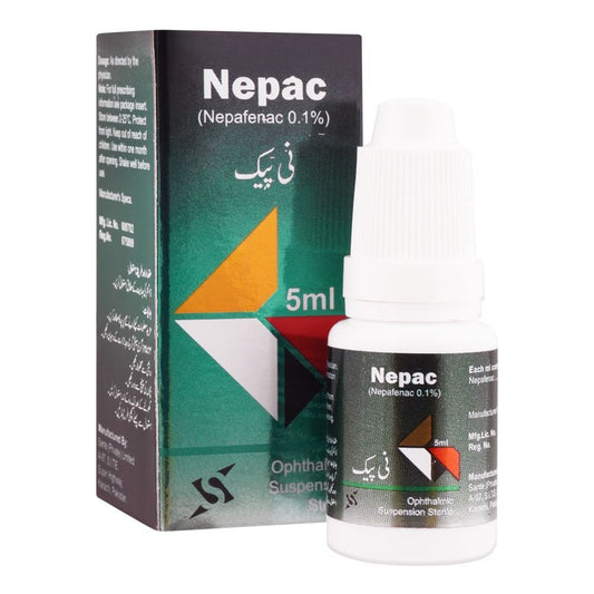 Nepac 0.1% Ophthalnic Supsp 5ml