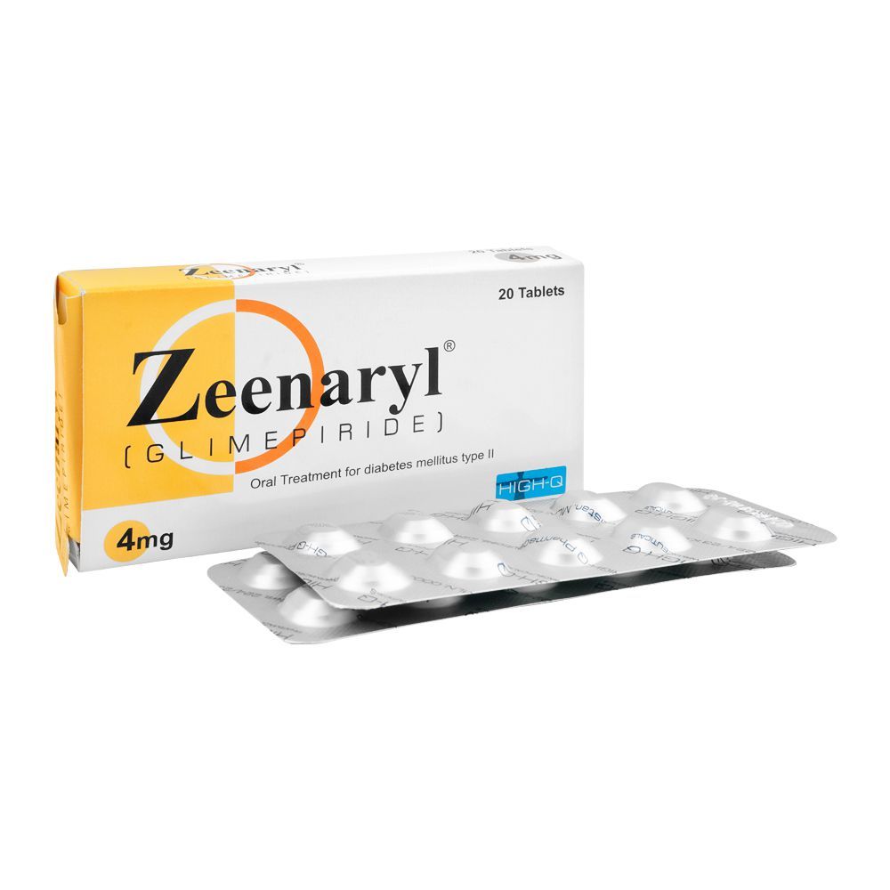 Zeenaryl 4mg Tablets