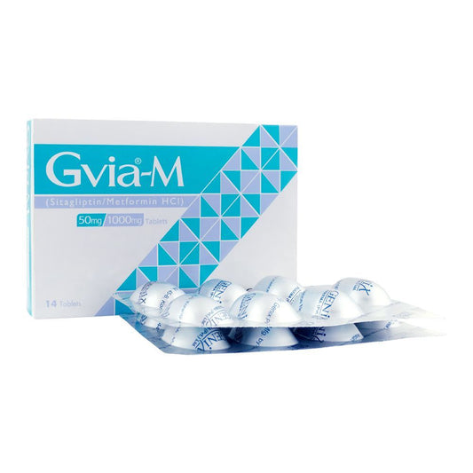 GVIA-M 50/1000mg Tablets