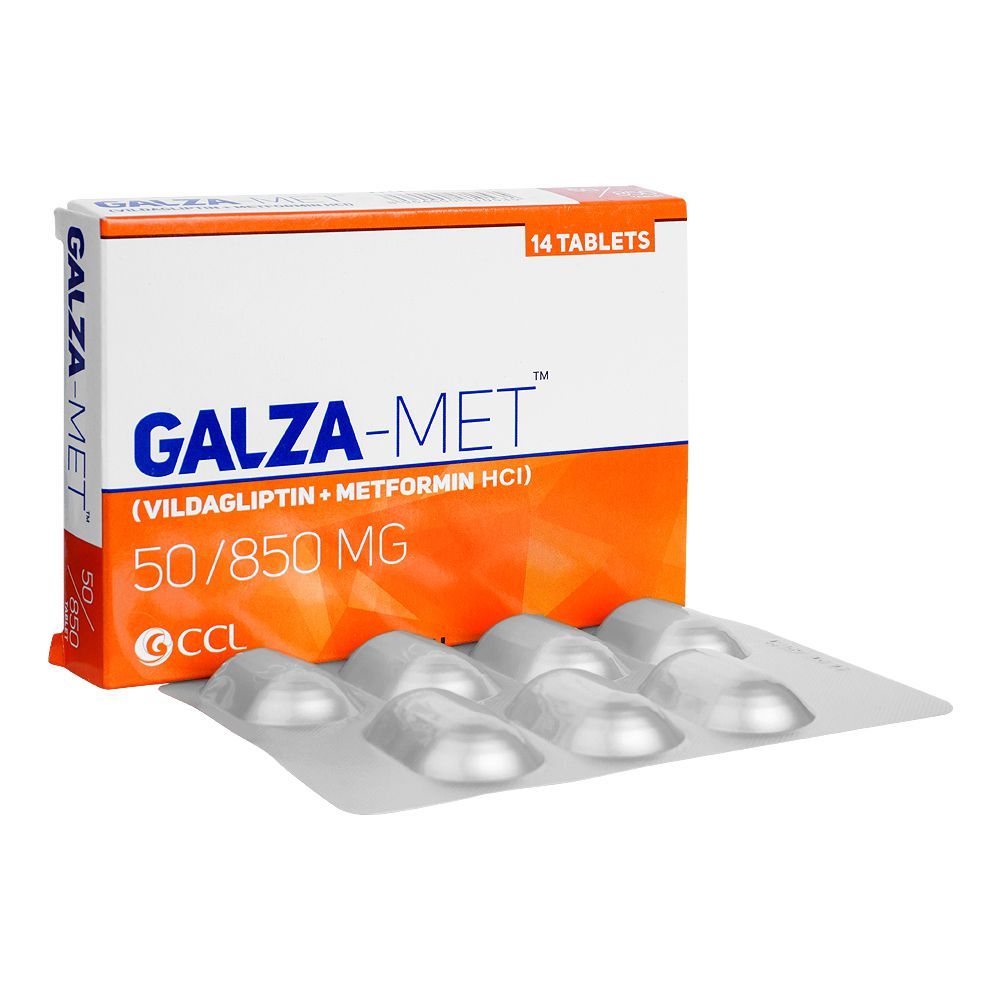 Galza Met 50/850mg Tablets