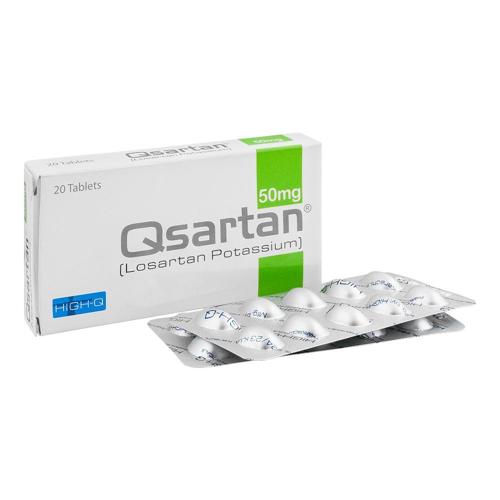 Qsartan 50mg Tablets