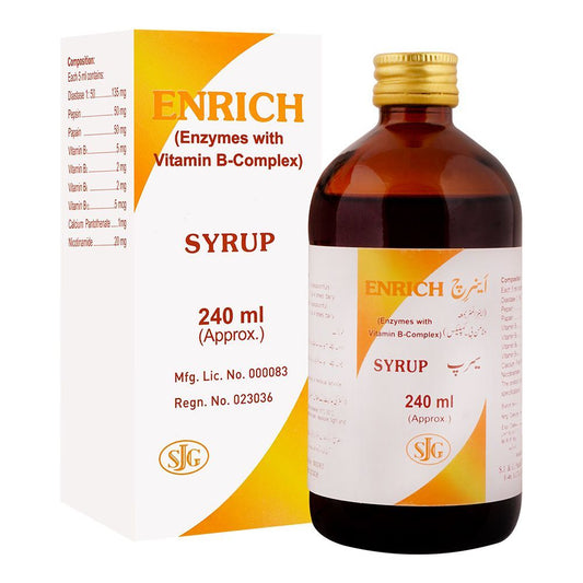 Enrich 240ml Syrup