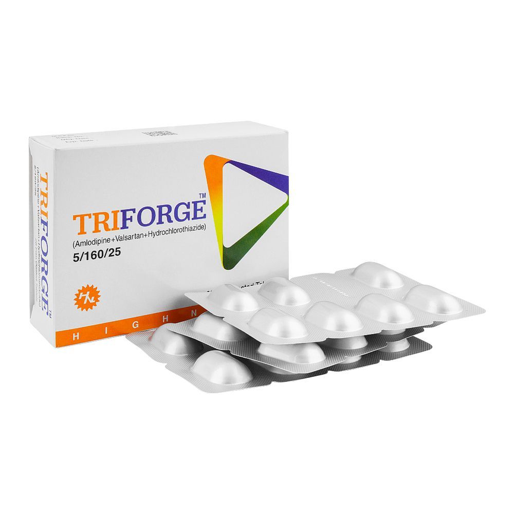 Triforge 5/ 160/25mg Tablets