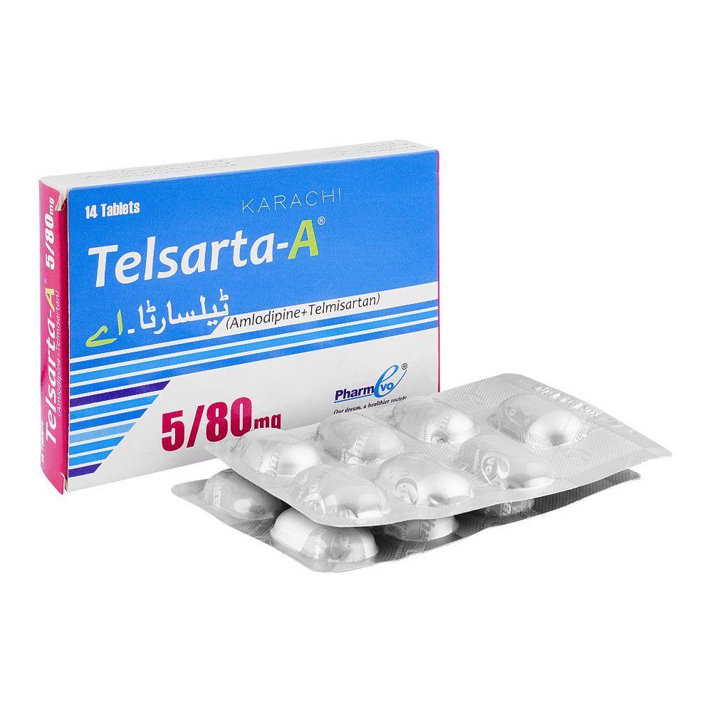 Telsarta A 5/80mg Tablets