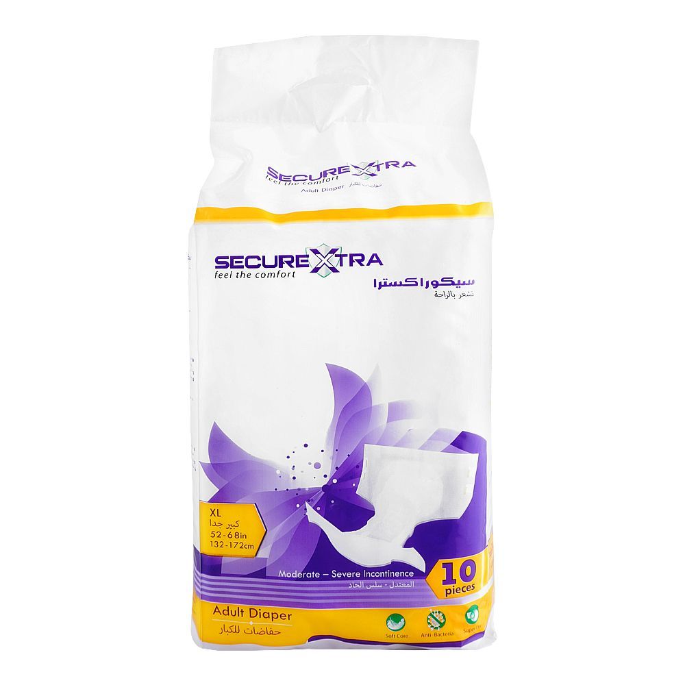 Secure Xtra Adult Diaper (LARGE)