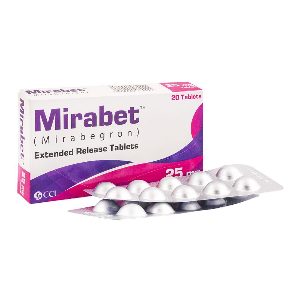 Mirabet 25mg Tablets
