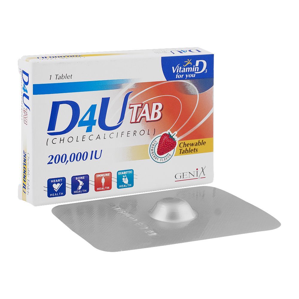 D4U 200000iu Tablets