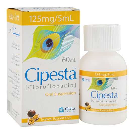 Cipesta 125mg 60ml Syrup
