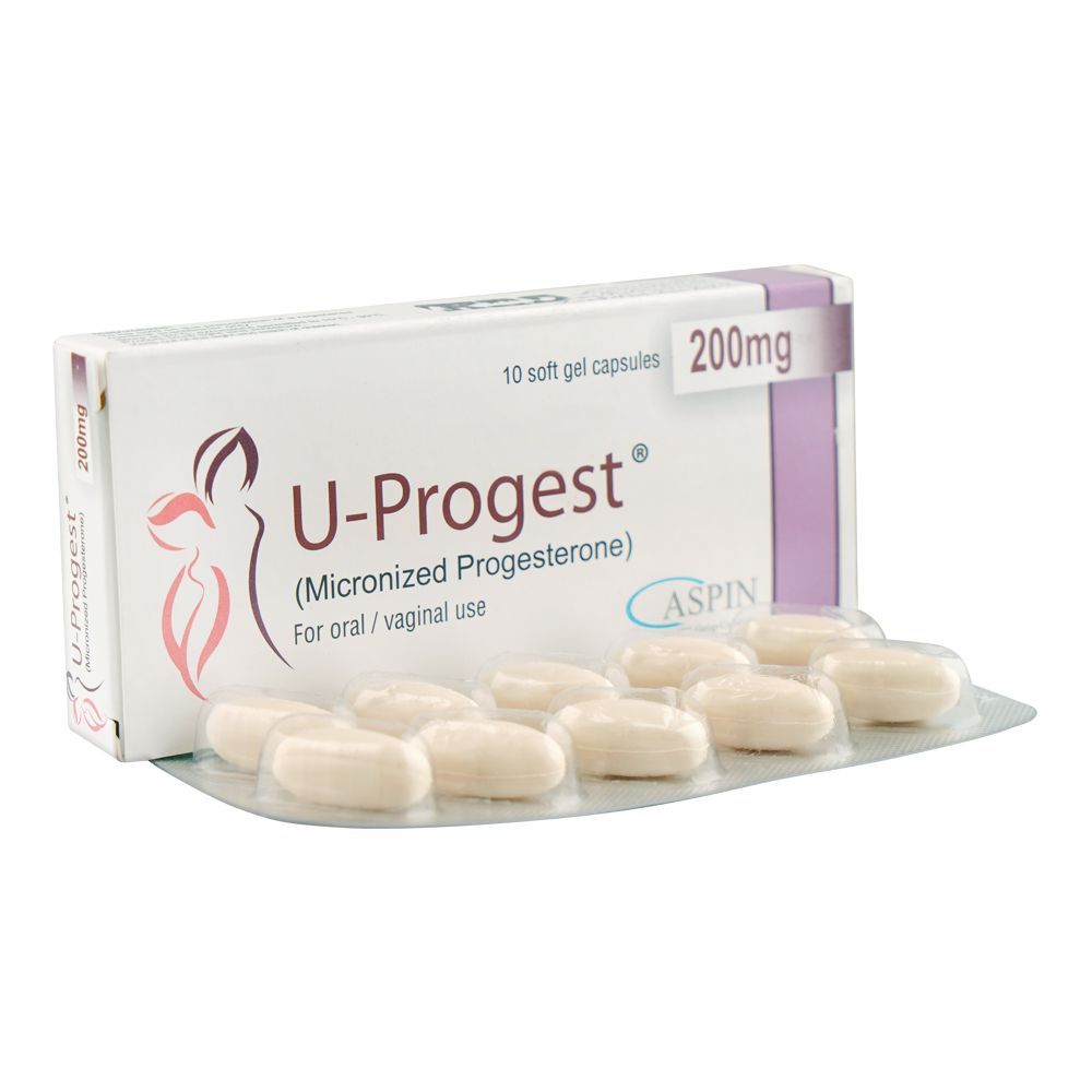 U-PROGEST 200mg Capsules