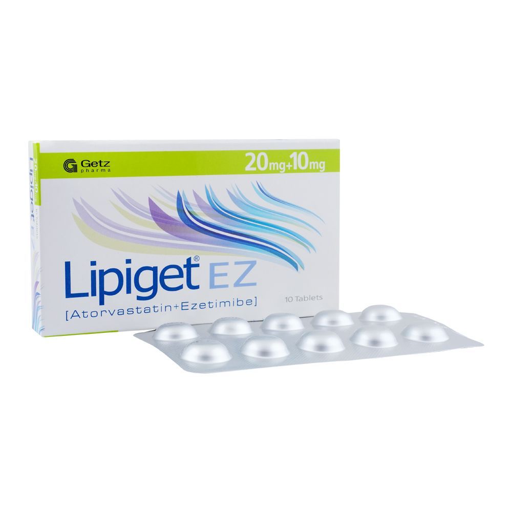 Lipiget EZ 10/20mg Tablets