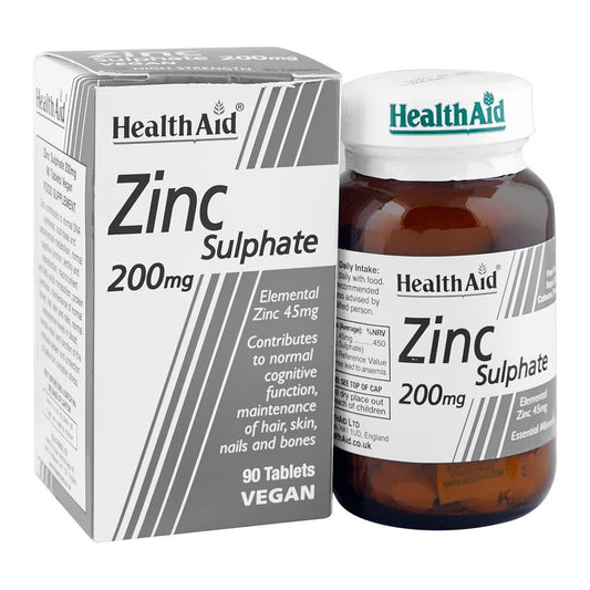 Health Aid Zinc Sulphate 200mg