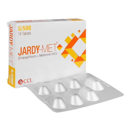 Jardy Met 5/500mg Tablets