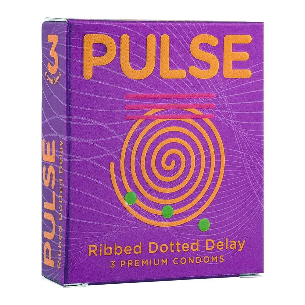 Pulse Dotted Condoms
