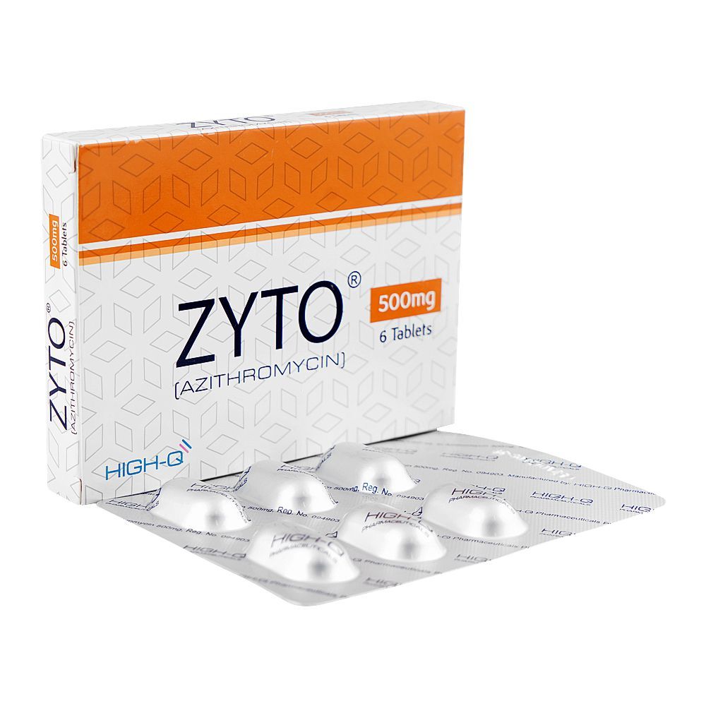 Zyto 500mg Tablets