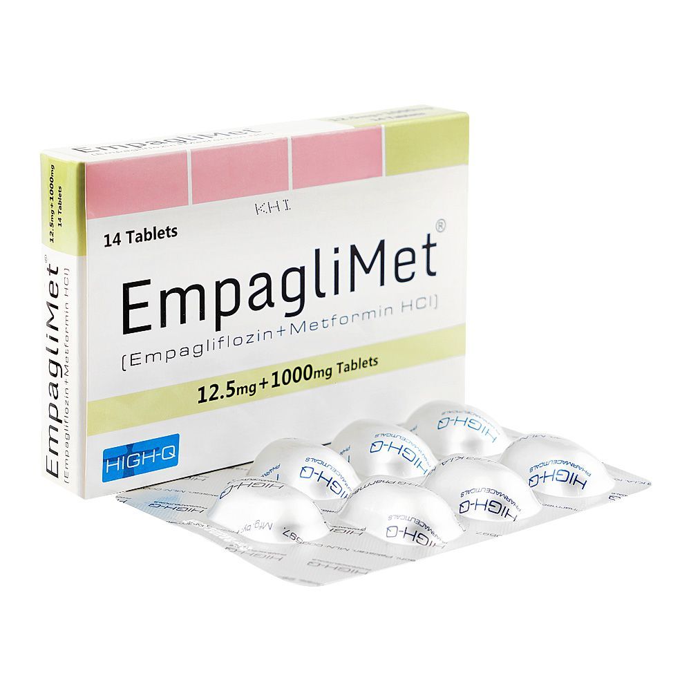 Empaglimet 12.5/1000mg Tablets