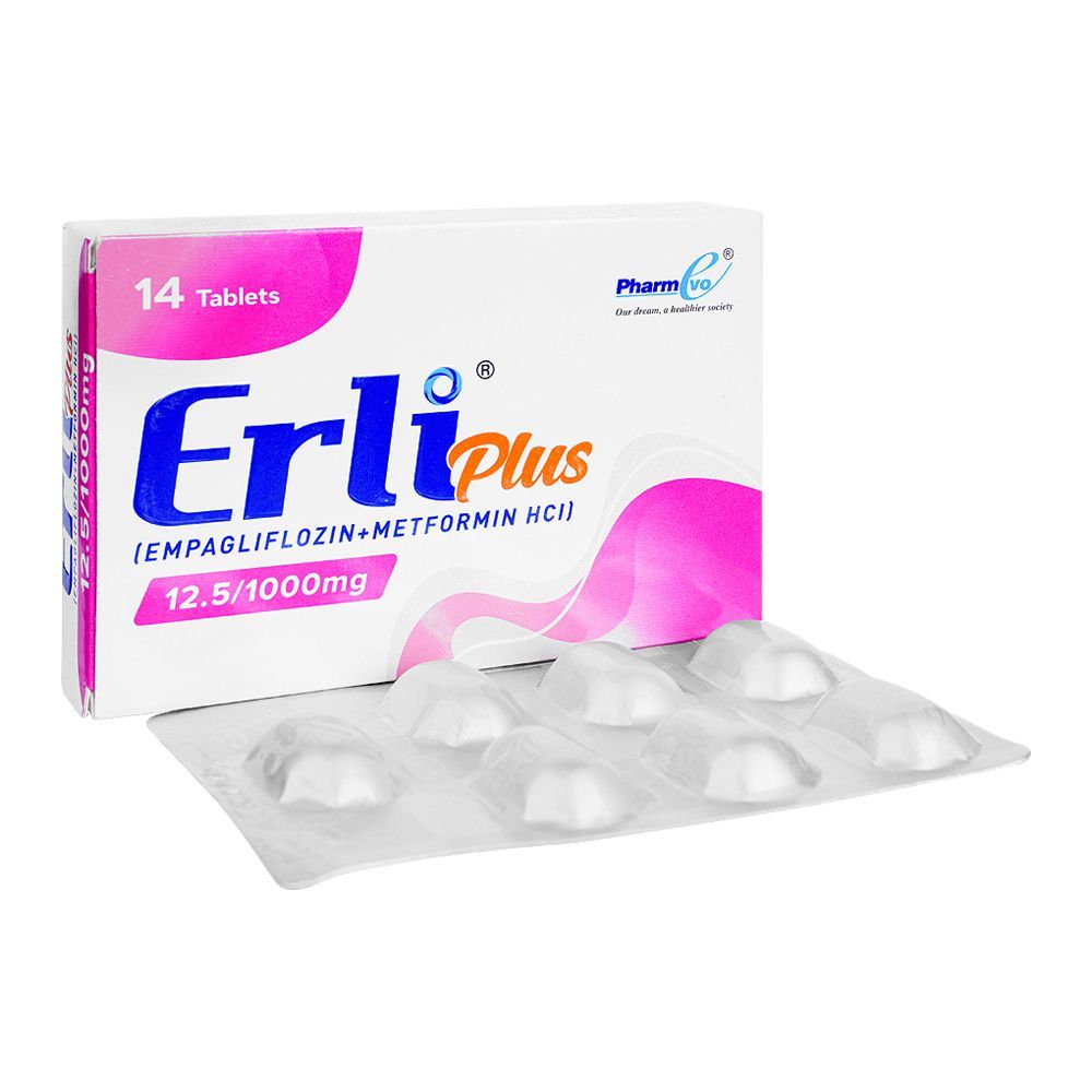 Erli Plus 12.5/1000mg Tablets