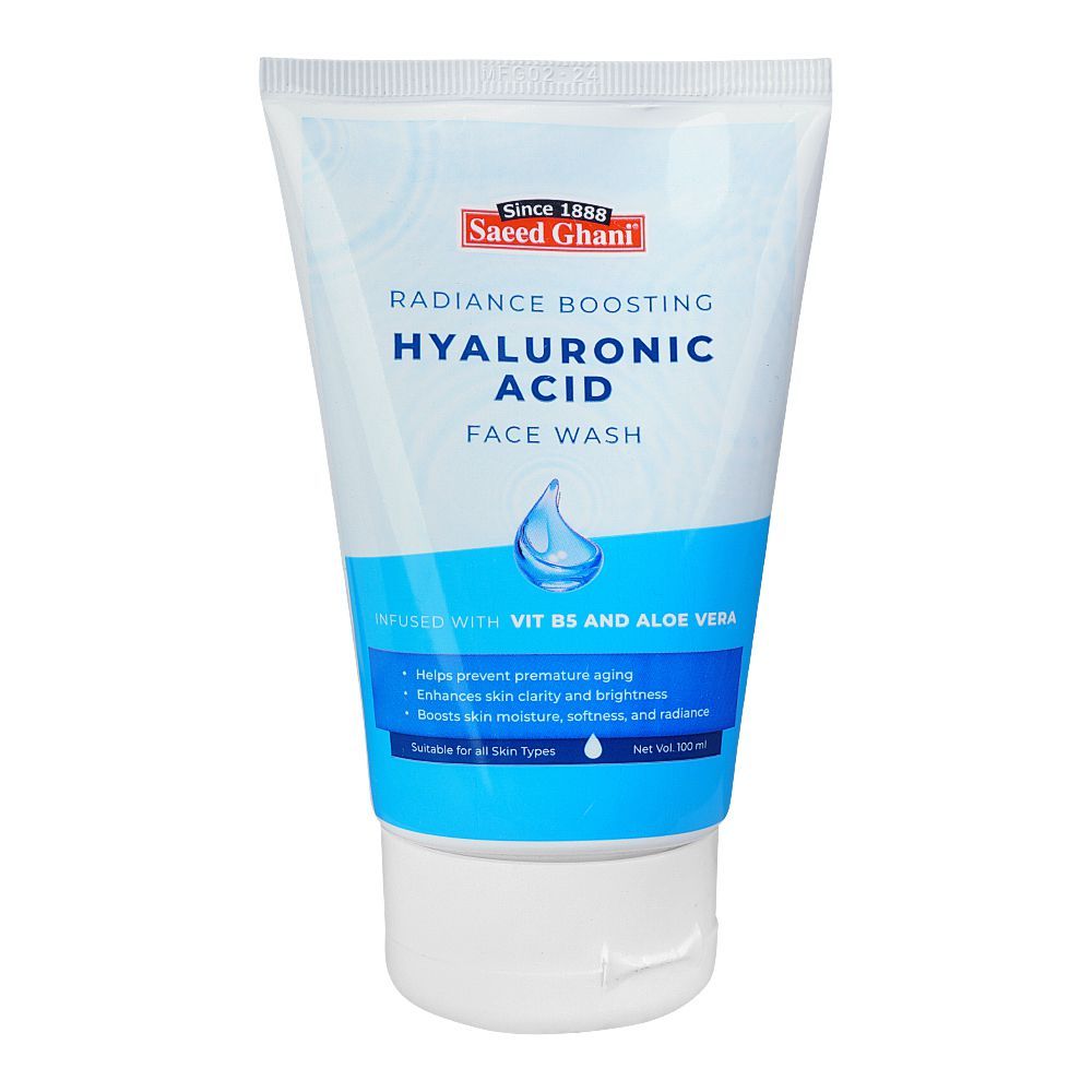 Saeed Ghani Hyaluronic Acid Face Wash