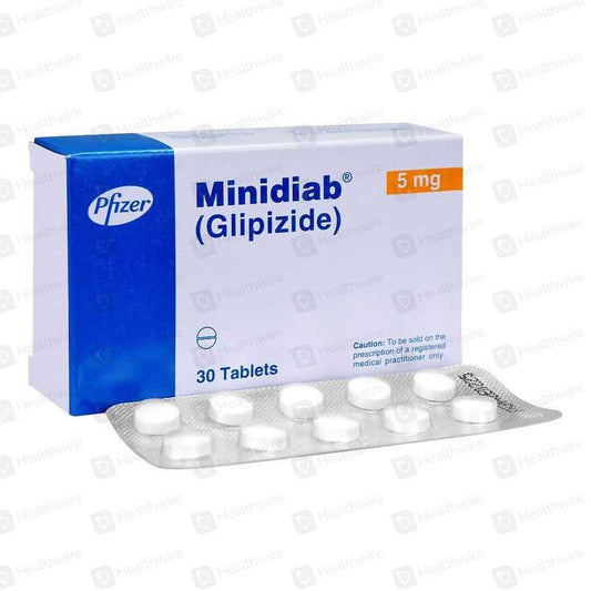 Minidiab 5mg Tablets