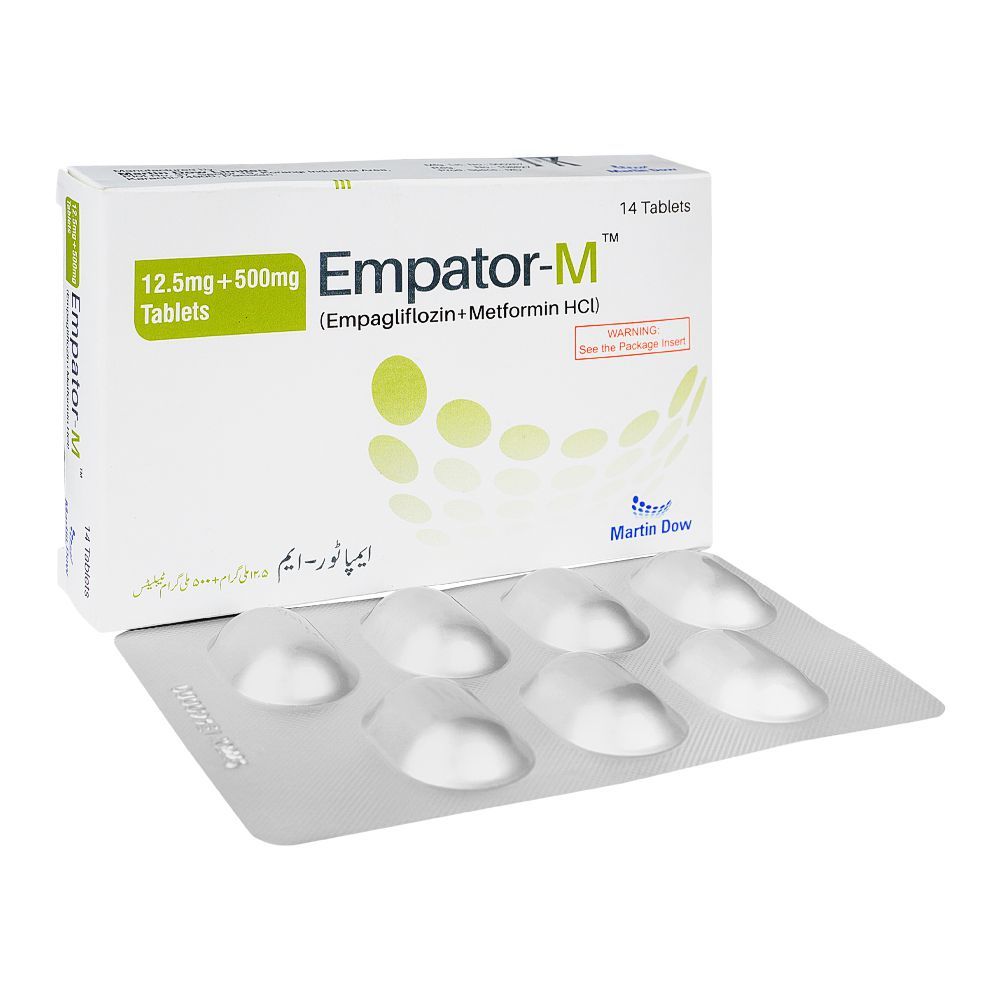 Empator M 12.5/500mg Tablets